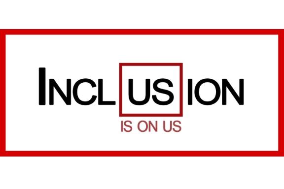 Inclusion is on us logo